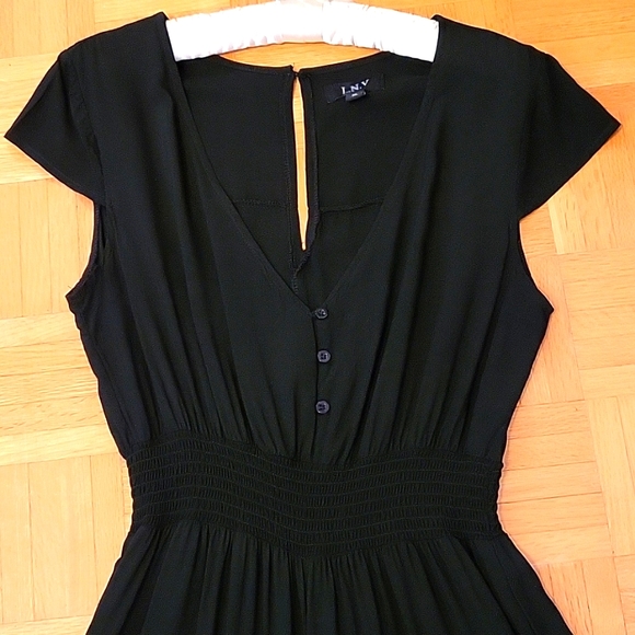 Sexy, Classy Black Jumpsuit, Culotte Length, M - Picture 12 of 16